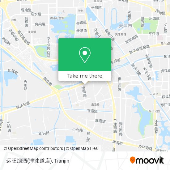 运旺烟酒(津涞道店) map