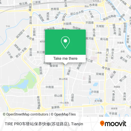 TIRE PRO车驿站保养快修(苏堤路店) map