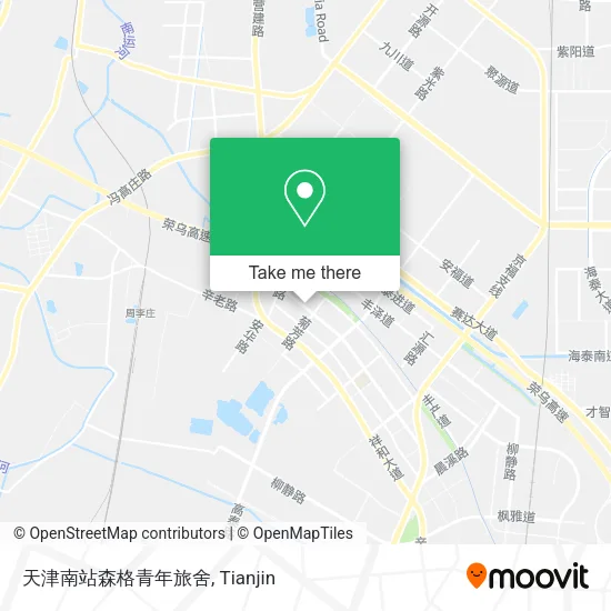 天津南站森格青年旅舍 map
