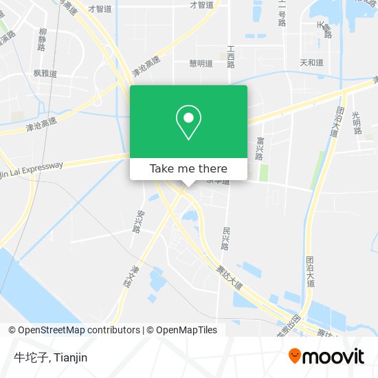 牛坨子 map