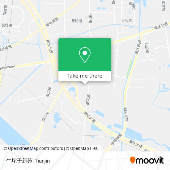 牛坨子新苑 map