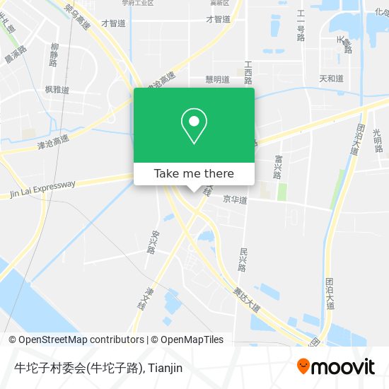牛坨子村委会(牛坨子路) map