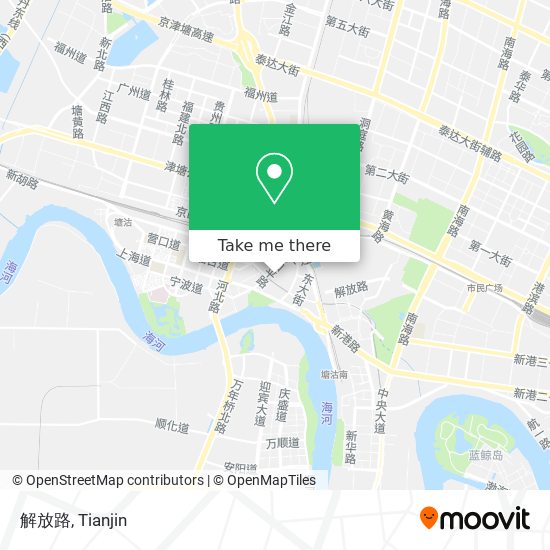 解放路 map
