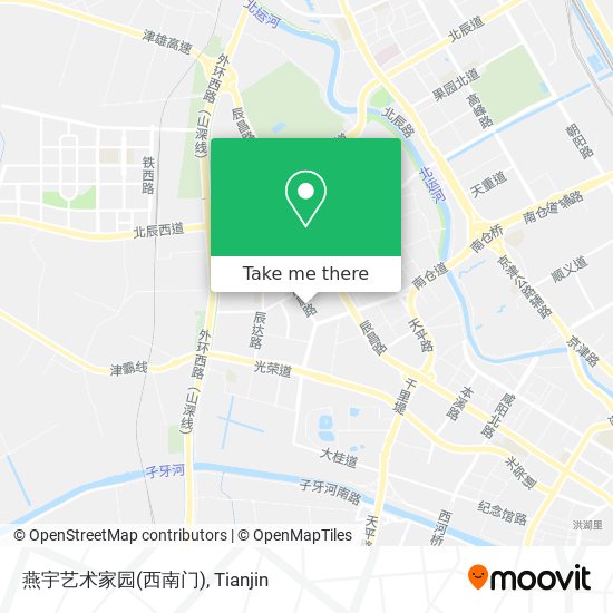 燕宇艺术家园(西南门) map