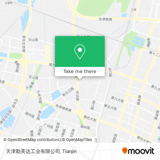 天津勤美达工业有限公司 map