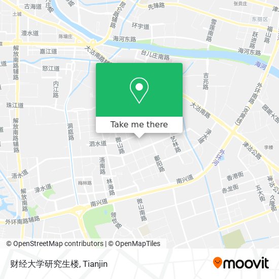 财经大学研究生楼 map