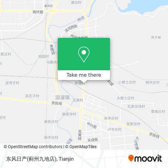 东风日产(蓟州九地店) map