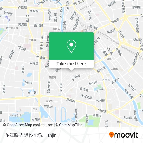 芷江路-占道停车场 map