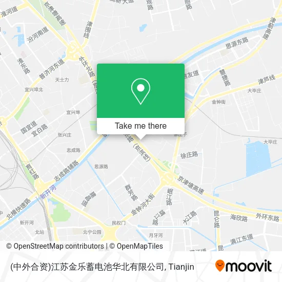 (中外合资)江苏金乐蓄电池华北有限公司 map