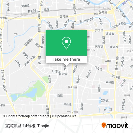 宜宾东里-14号楼 map