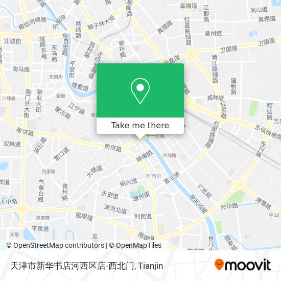 天津市新华书店河西区店-西北门 map