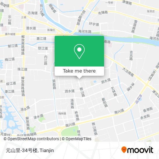 元山里-34号楼 map
