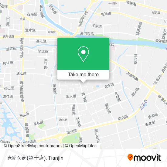 博爱医药(第十店) map