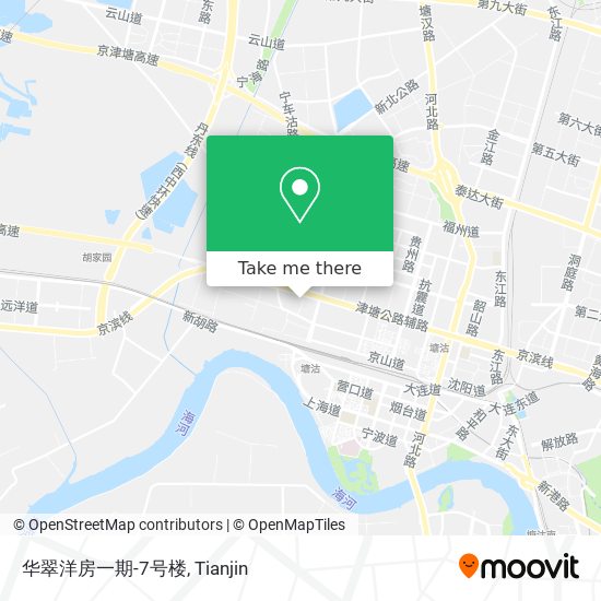 华翠洋房一期-7号楼 map