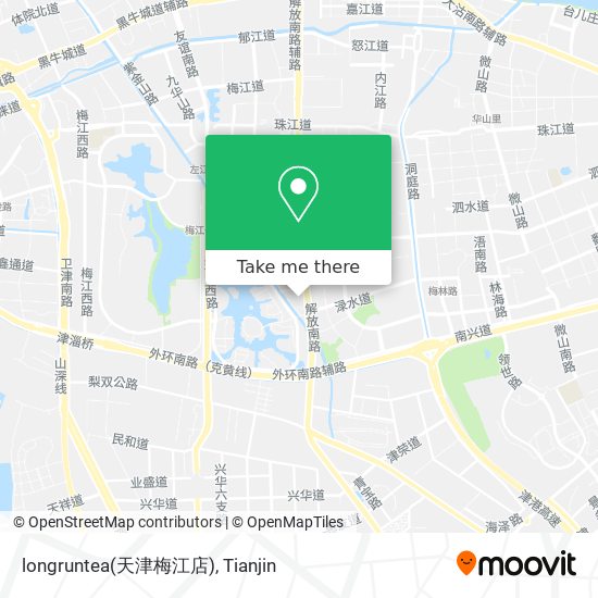 longruntea(天津梅江店) map