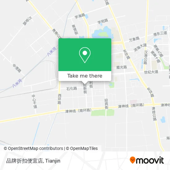品牌折扣便宜店 map