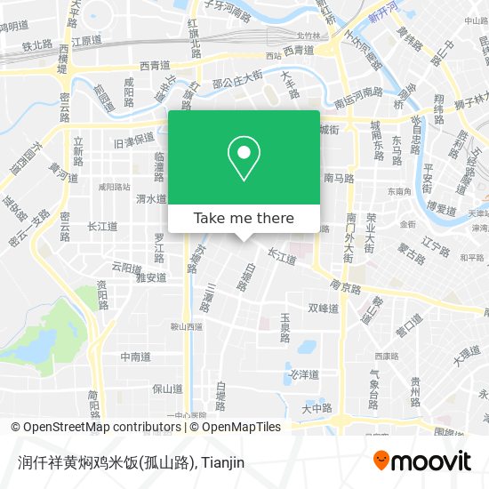 润仟祥黄焖鸡米饭(孤山路) map