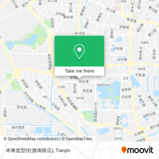 米琳造型(红旗南路店) map