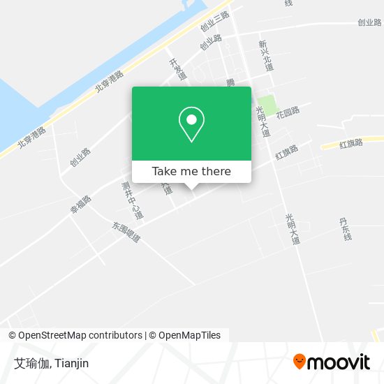 艾瑜伽 map