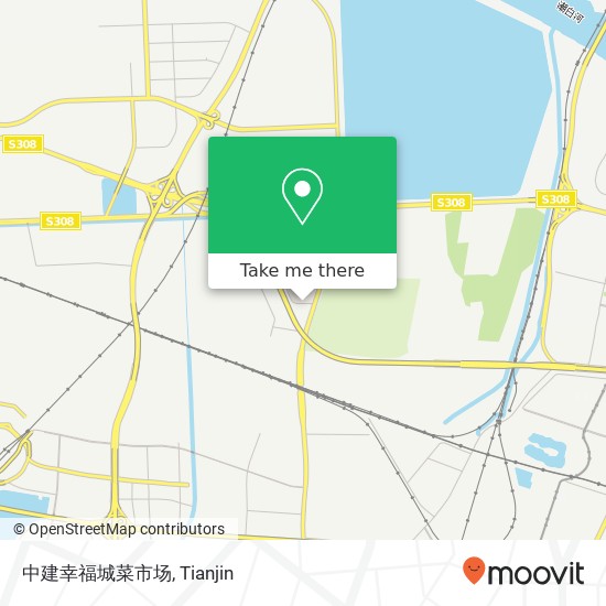 中建幸福城菜市场 map