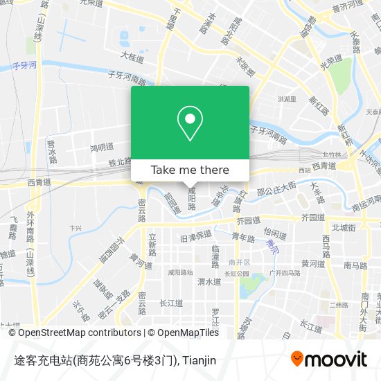 途客充电站(商苑公寓6号楼3门) map