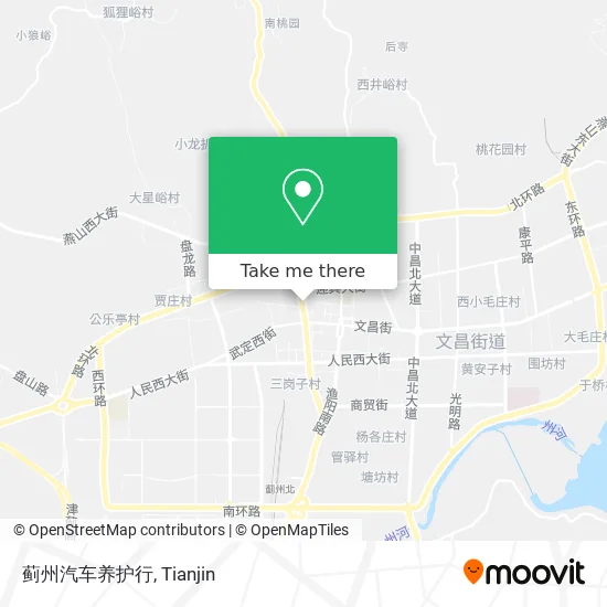 蓟州汽车养护行 map
