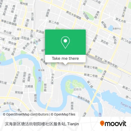 滨海新区塘沽街朝阳楼社区服务站 map