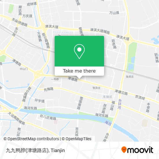 九九鸭脖(津塘路店) map