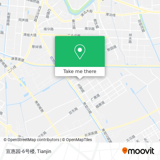宣惠园-6号楼 map