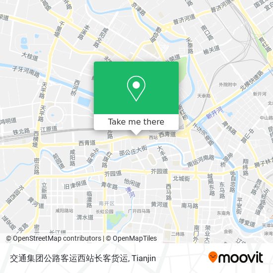 交通集团公路客运西站长客货运 map