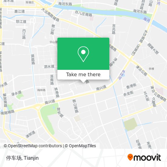 停车场 map