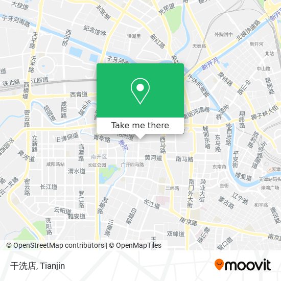 干洗店 map