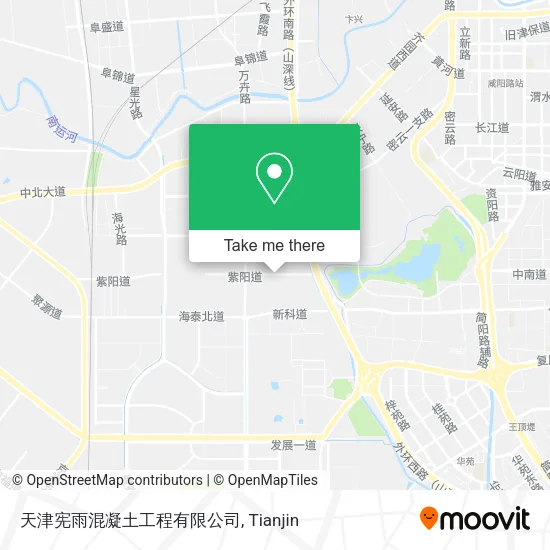 天津宪雨混凝土工程有限公司 map
