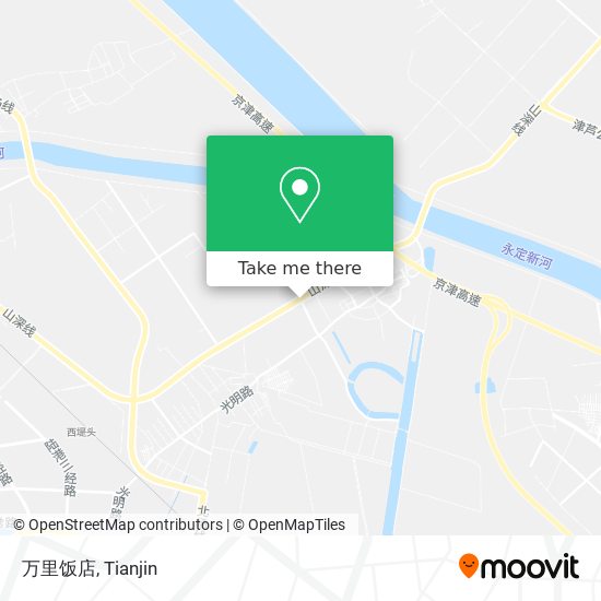 万里饭店 map