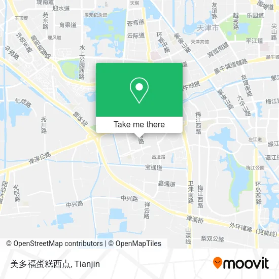 美多福蛋糕西点 map