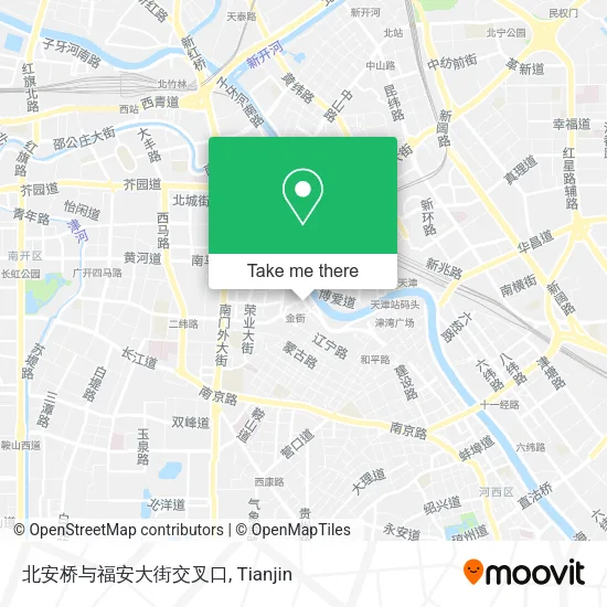 北安桥与福安大街交叉口 map