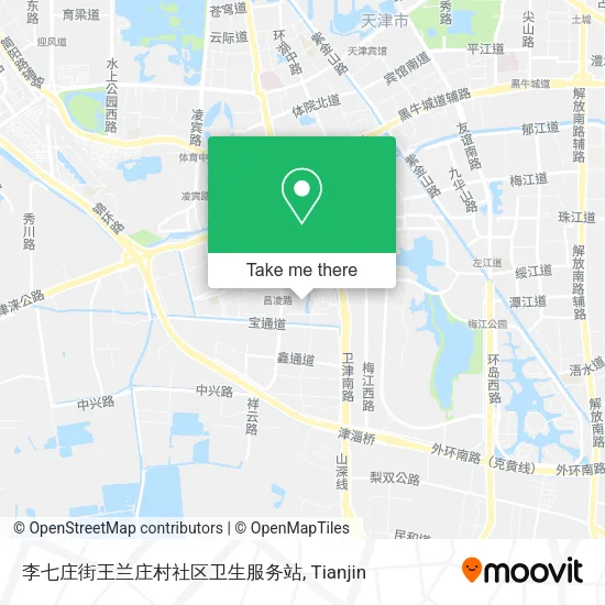 李七庄街王兰庄村社区卫生服务站 map