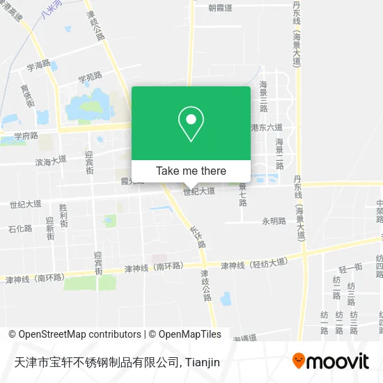 天津市宝轩不锈钢制品有限公司 map
