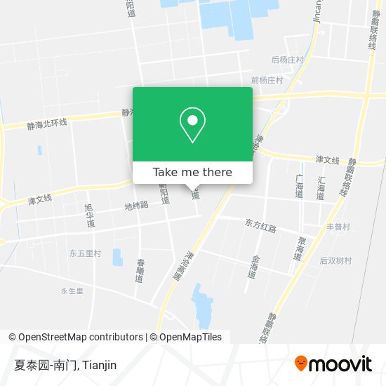 夏泰园-南门 map