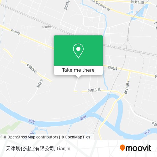 天津晨化硅业有限公司 map