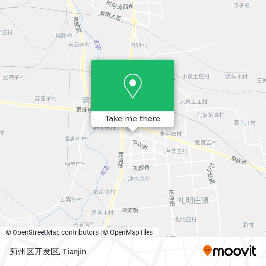 蓟州区开发区 map