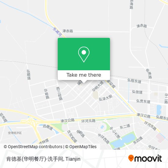 肯德基(华明餐厅)-洗手间 map