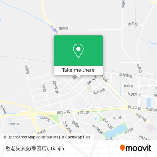 憨老头凉皮(香园店) map