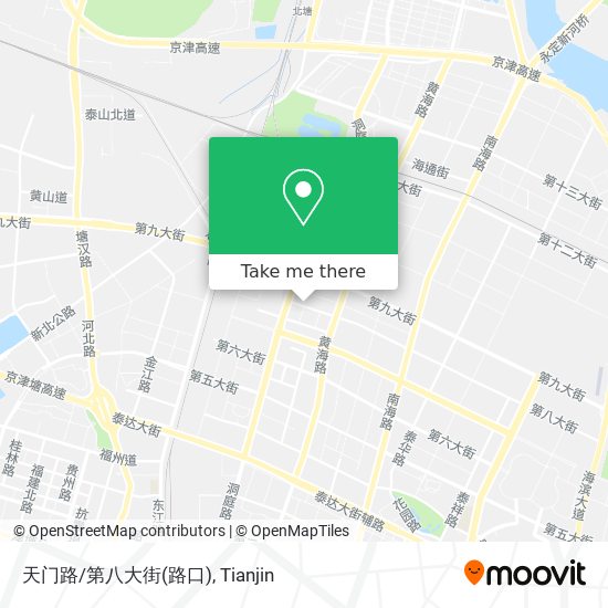 天门路/第八大街(路口) map