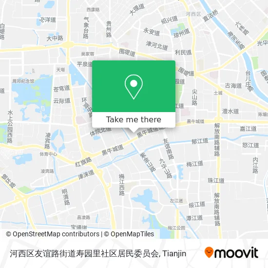 河西区友谊路街道寿园里社区居民委员会 map