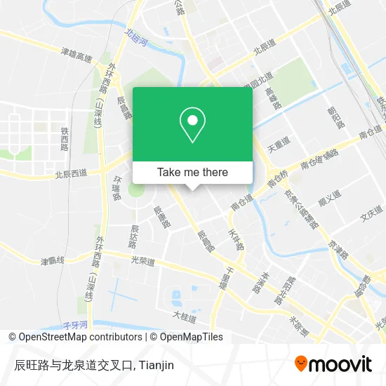 辰旺路与龙泉道交叉口 map