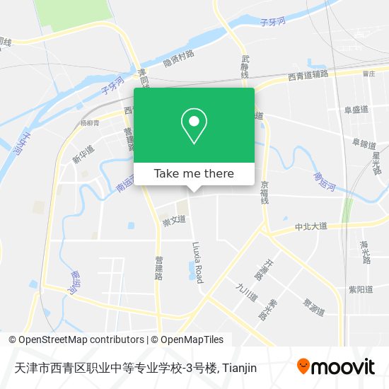 天津市西青区职业中等专业学校-3号楼 map