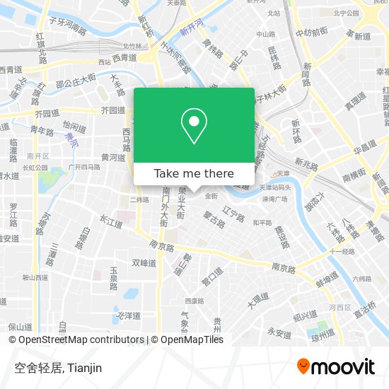空舍轻居 map