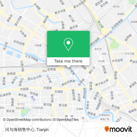 河与海销售中心 map