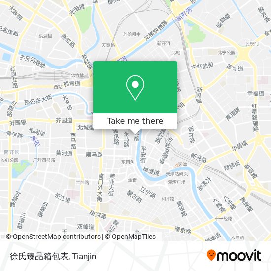 徐氏臻品箱包表 map